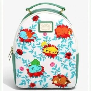 Loungefly Pokémon Sleeping Floral Mini Backpack Exclusive